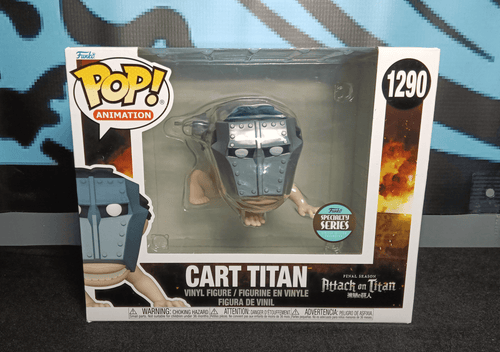Attack on Titan - Cart Titan - Funko Pop 1290 - The Cerulean Trove