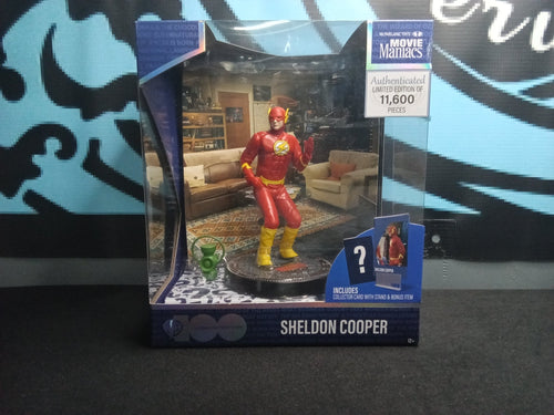 Big Bang Theory - Sheldon Cooper (as The Flash) - Posed Figure - The Cerulean Trove