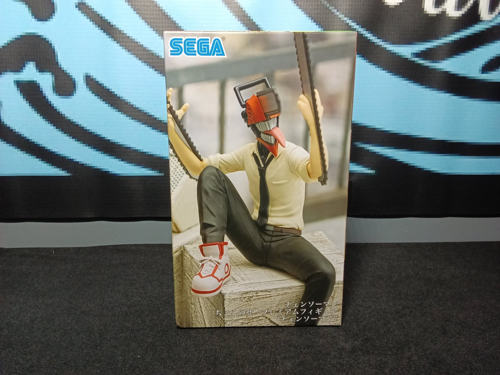 Chainsaw Man - Chainsaw Man (perching) - Sega Premium Figure - The Cerulean Trove