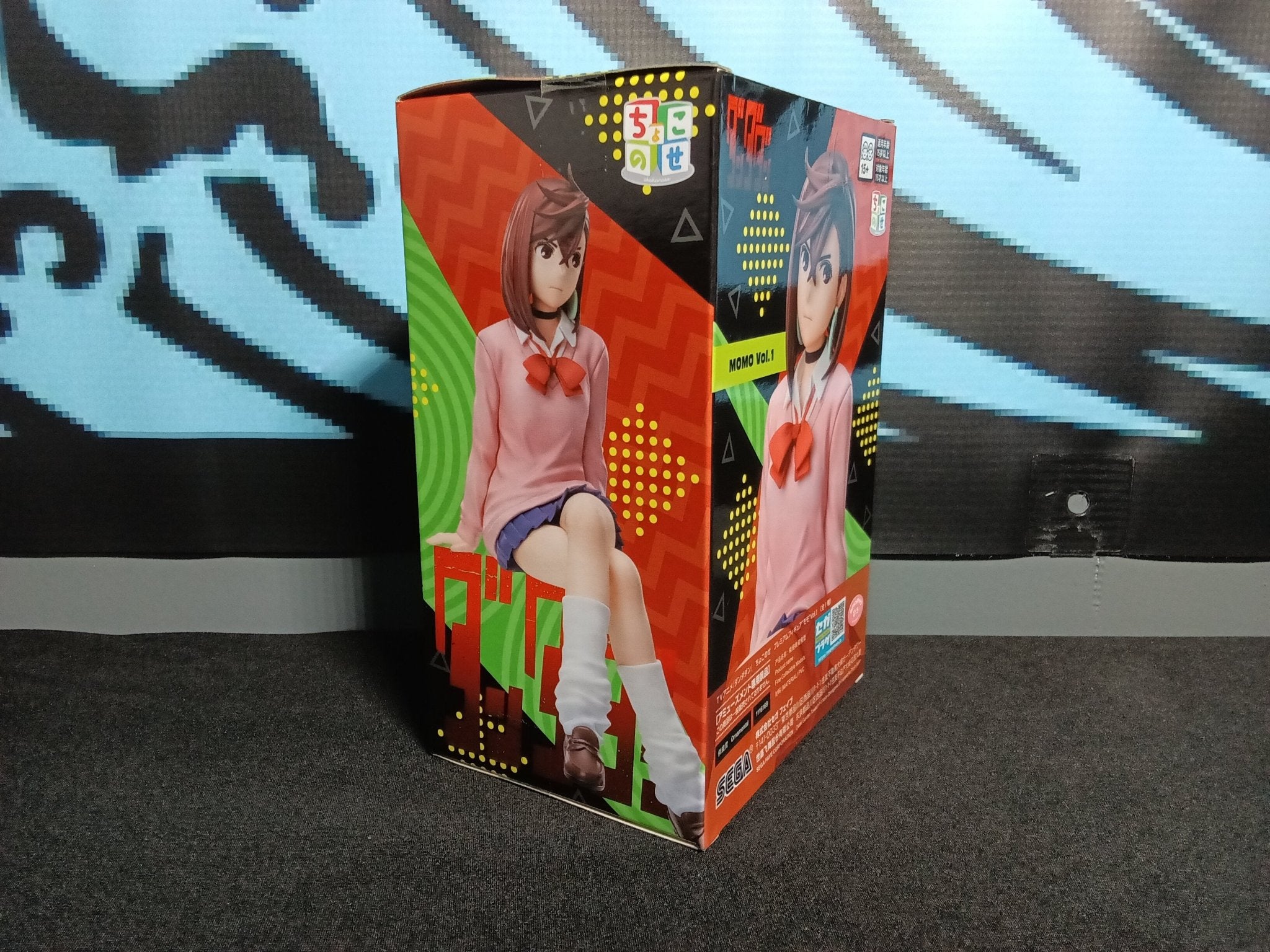 Dandadan - Momo ( Vol. 1 Perching) - Chokonose Figure - The Cerulean Trove