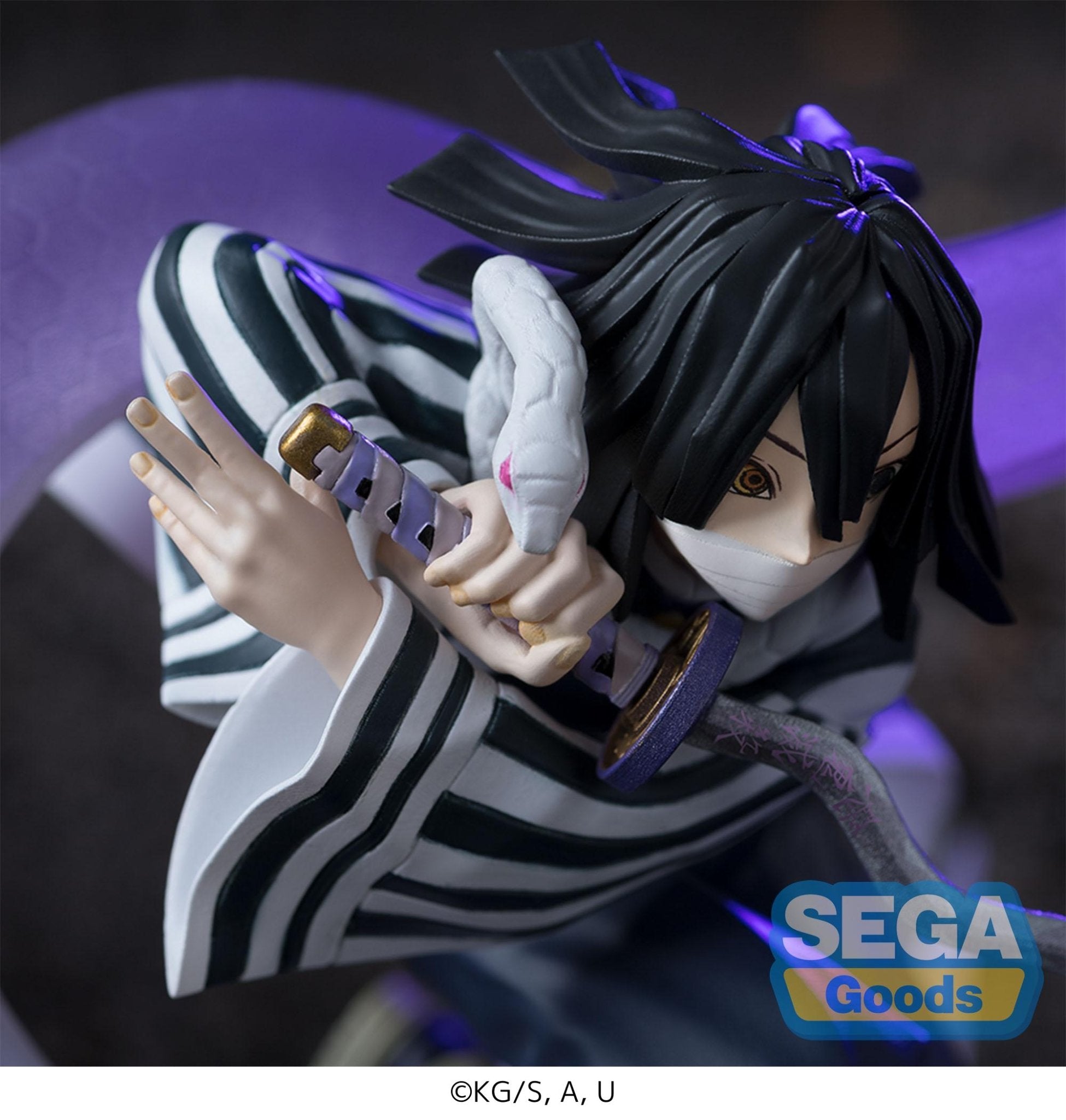 Demon Slayer - Obanai Iguro (Training Arc) - XrossLink Figure - The Cerulean Trove
