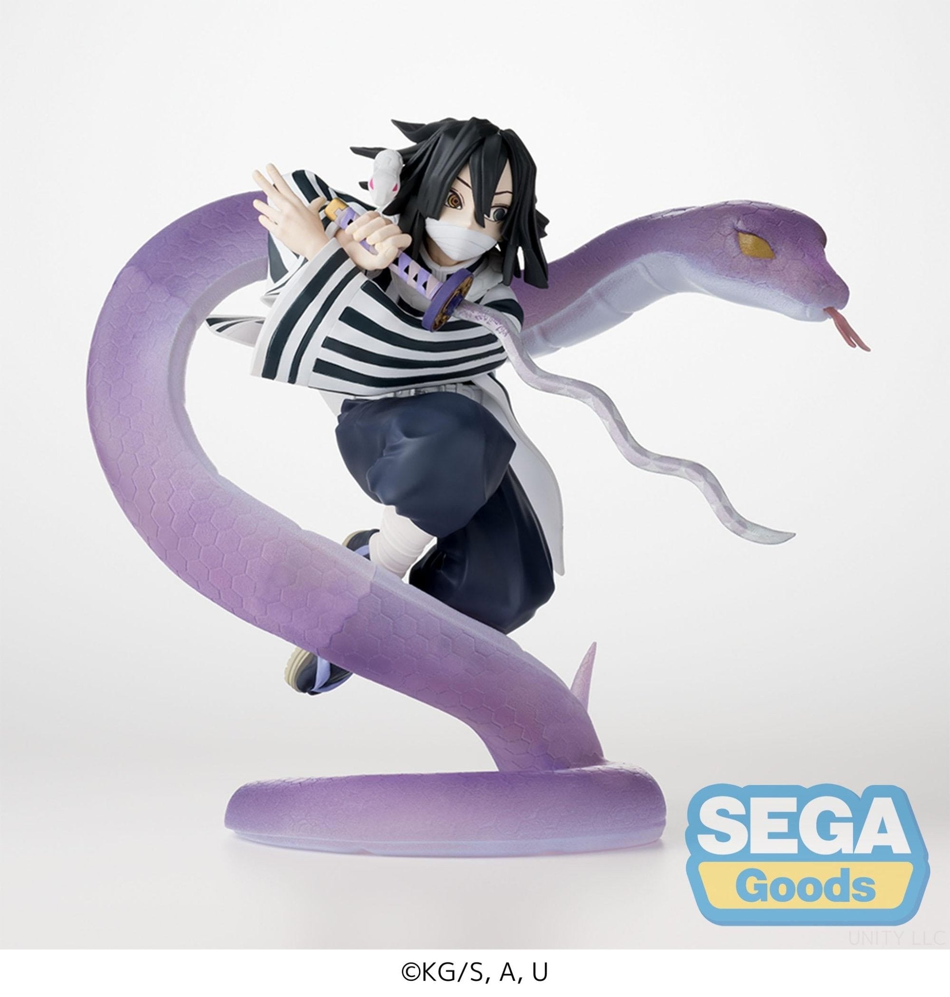 Demon Slayer - Obanai Iguro (Training Arc) - XrossLink Figure - The Cerulean Trove