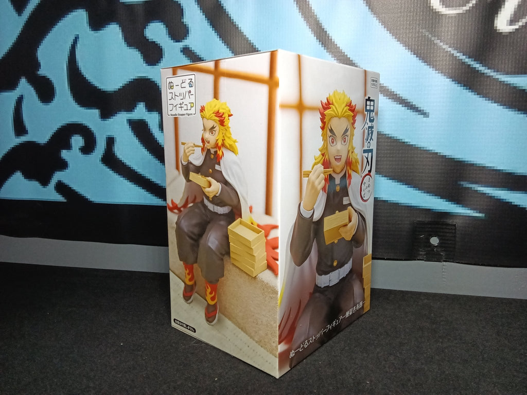 Demon Slayer - Rengoku (Eating Bento Box) - Noodle Stopper Figure - The Cerulean Trove