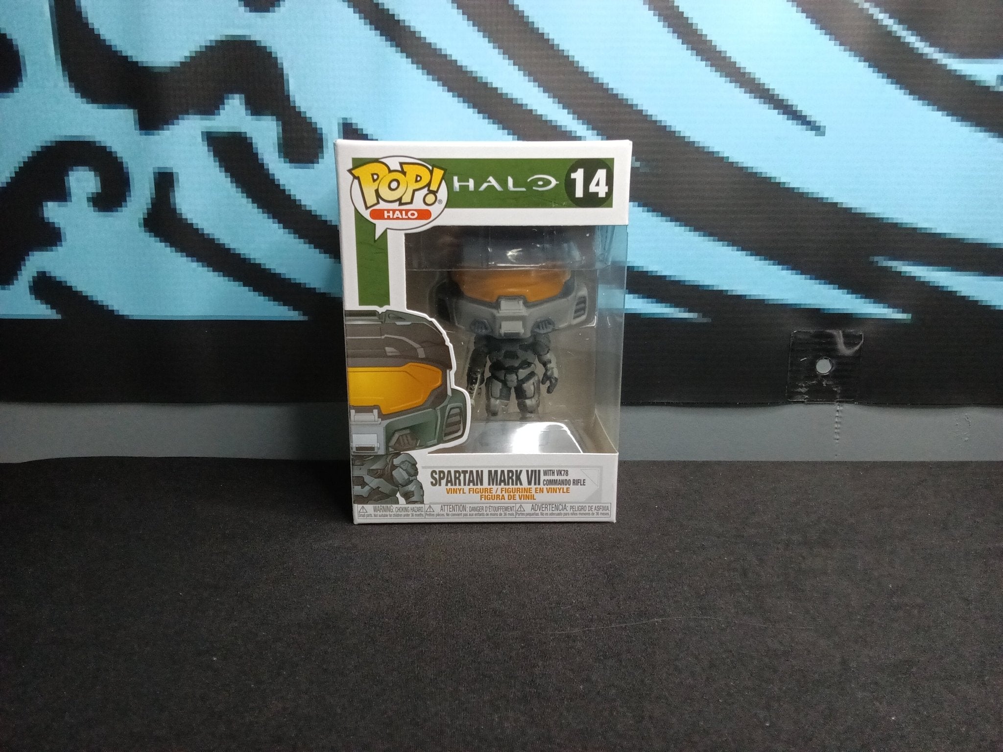Halo - Spartan Mark VII (w/ VK78 Commando Rifle) - Funko 14 - The Cerulean Trove