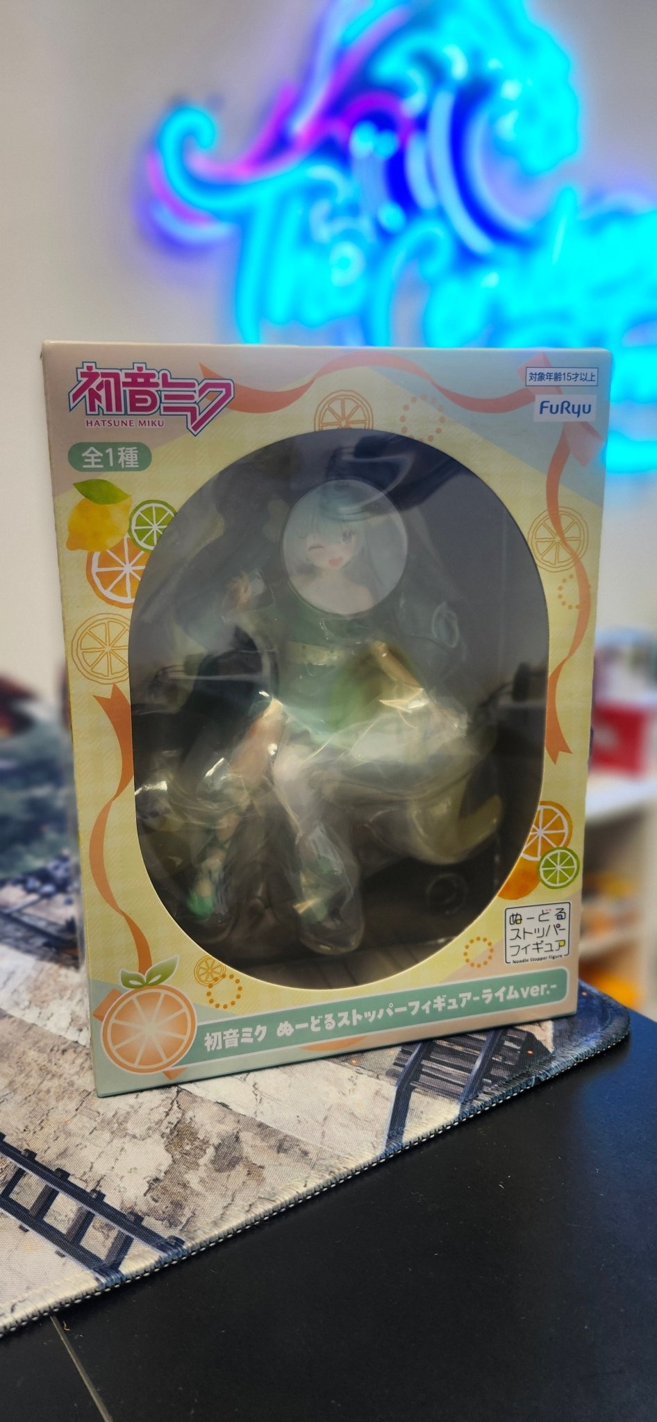 Hatsune Miku - Citrus Miku (Lime Ver.) - Noodle Stopper Figure - The Cerulean Trove
