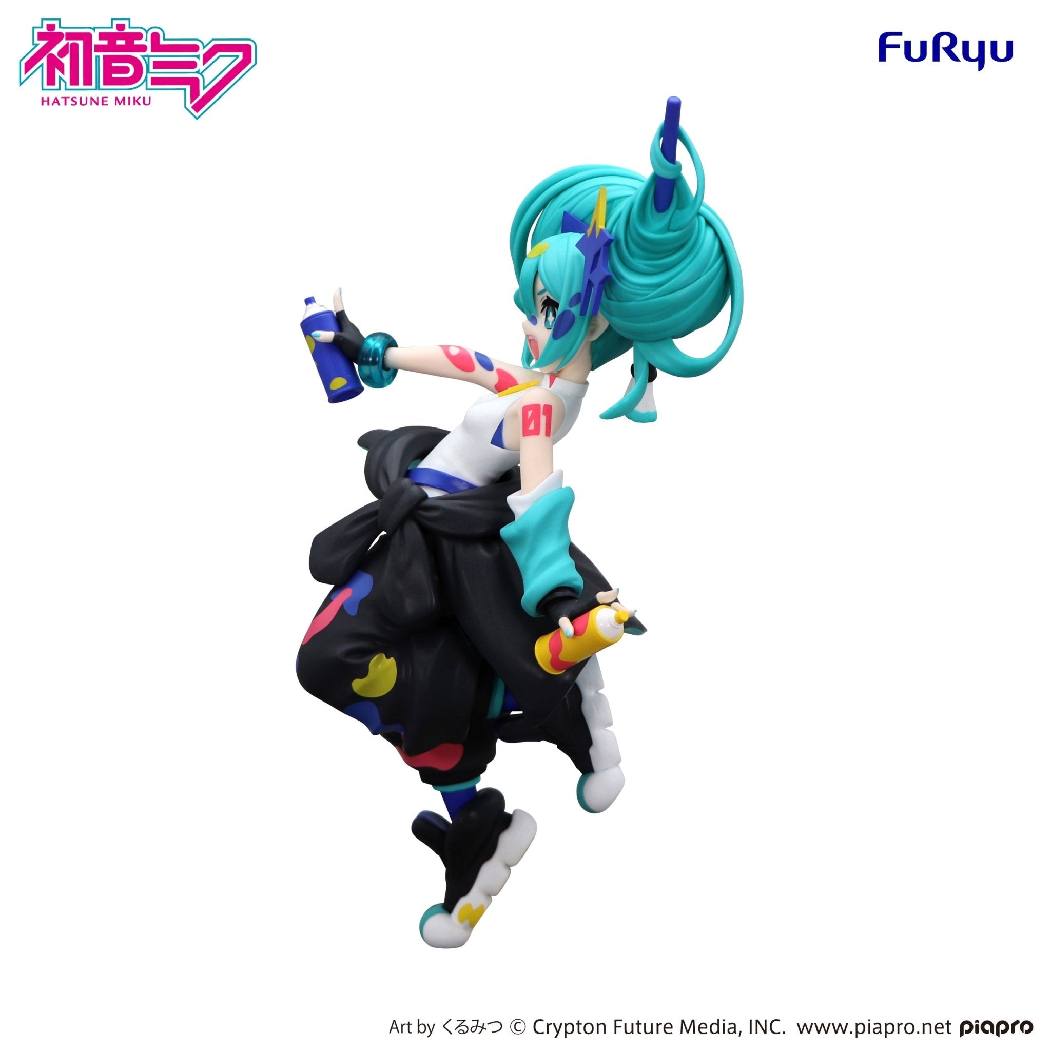 Hatsune Miku (Paint Girl) - Trio - Try - iT Figure - The Cerulean Trove