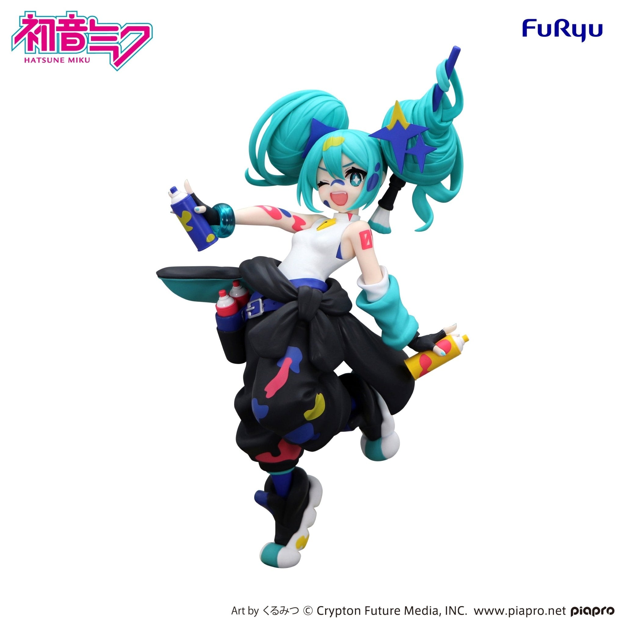Hatsune Miku (Paint Girl) - Trio - Try - iT Figure - The Cerulean Trove