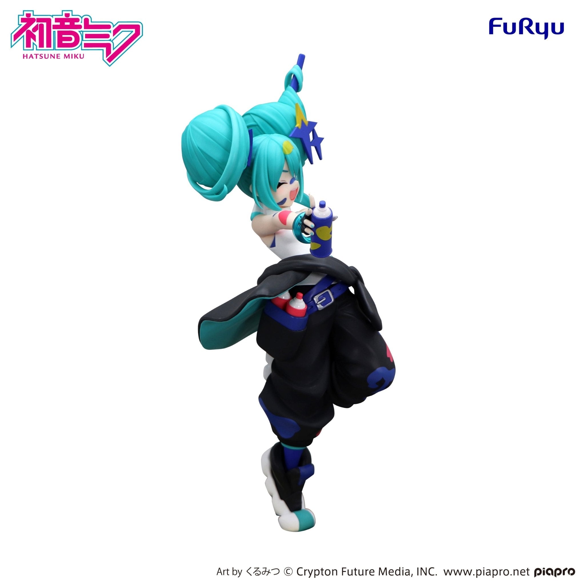 Hatsune Miku (Paint Girl) - Trio - Try - iT Figure - The Cerulean Trove