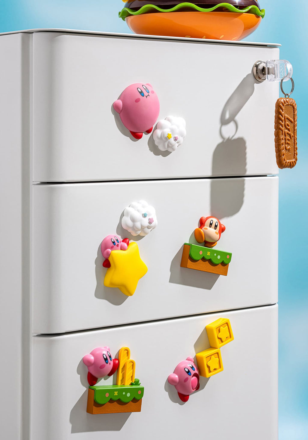 Kirby - Kirby 3D Magnet - Blind Box - The Cerulean Trove