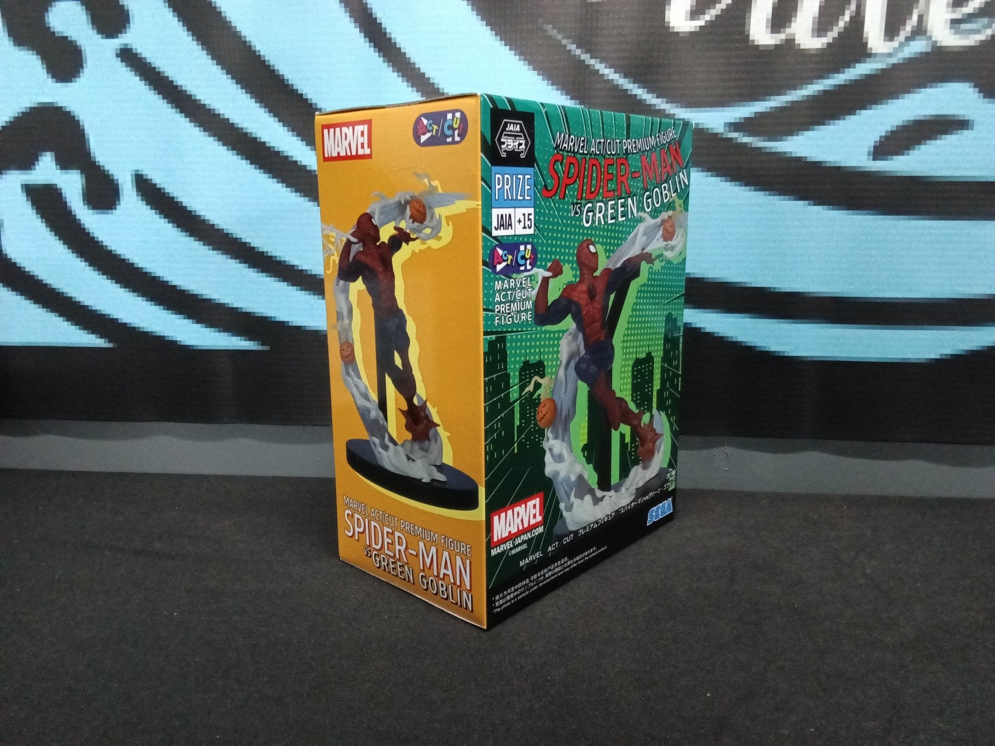 Marvel - Spider Man (vs. Green Goblin) - ACT/CUT Figure - The Cerulean Trove