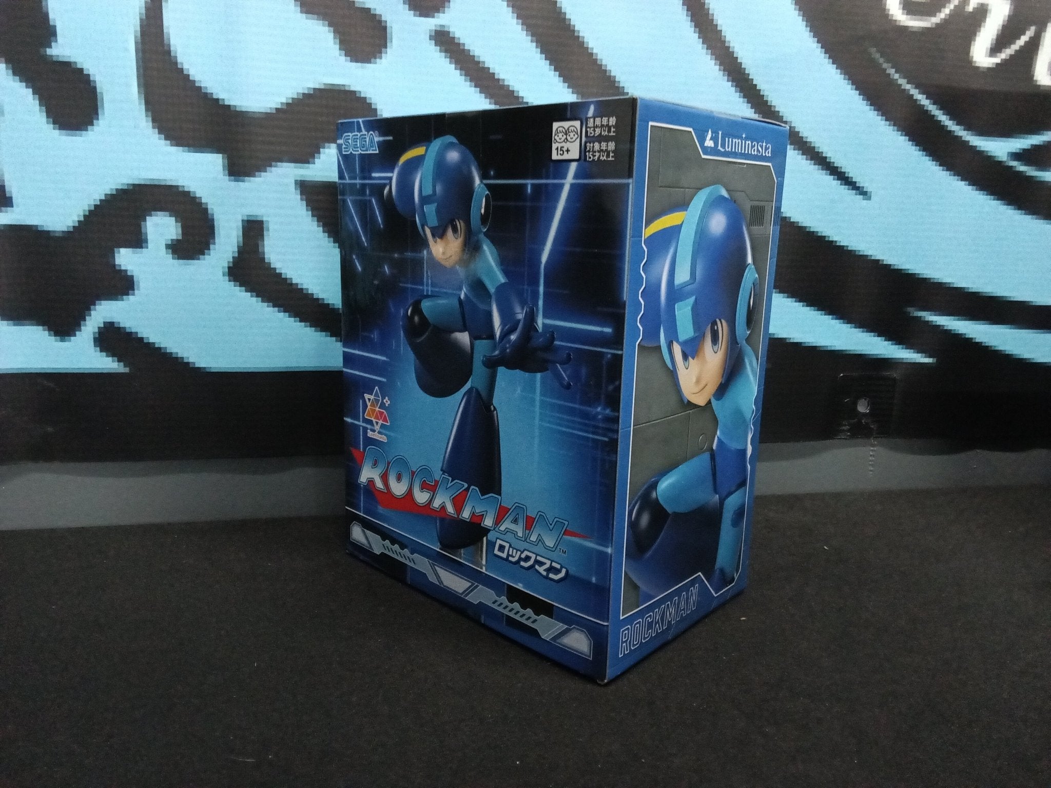 Mega Man - Mega Man (RocketMan) - Luminasta Figure - The Cerulean Trove