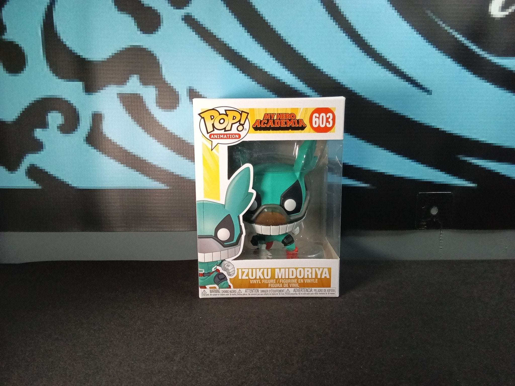 My Hero Academia - Izuku Midoriya w/ helmet - Funko 603 - The Cerulean Trove