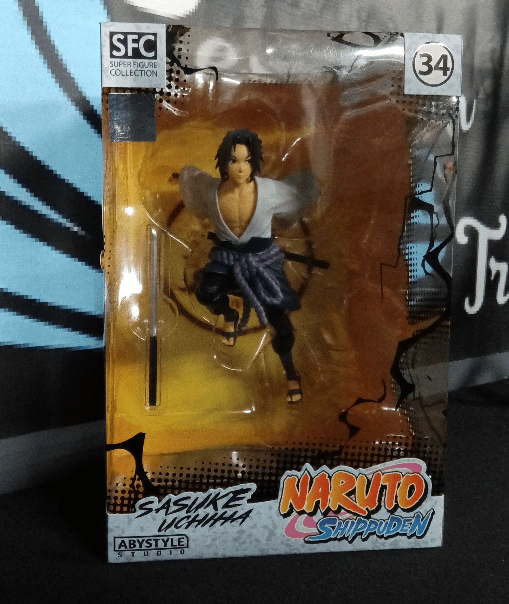 Naruto - Sasuke Uchiha - AbyStyle SFC Figure - The Cerulean Trove