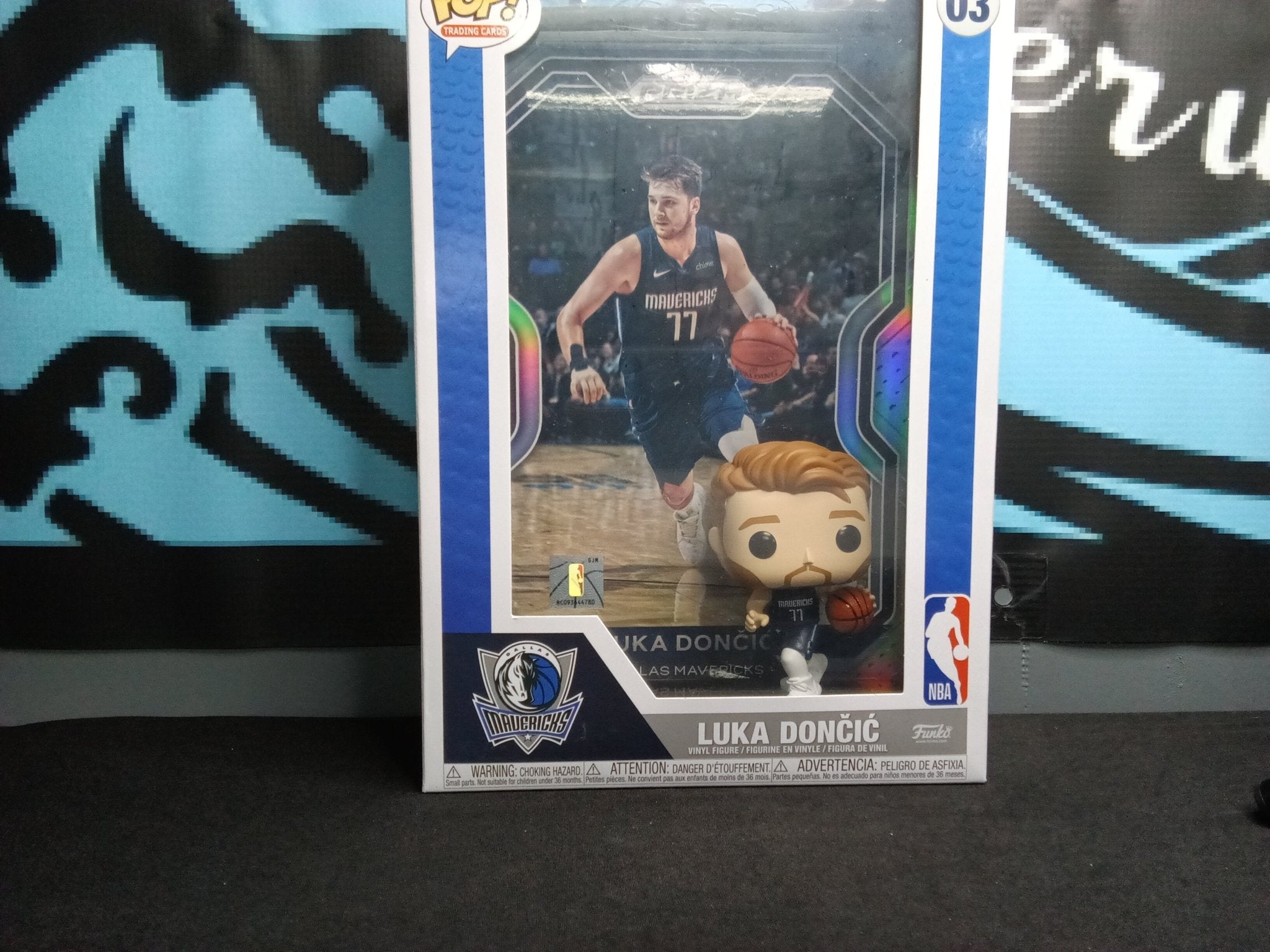NBA: Mavs - Luka Doncic - Trading Card Funko Pop 03 - The Cerulean Trove