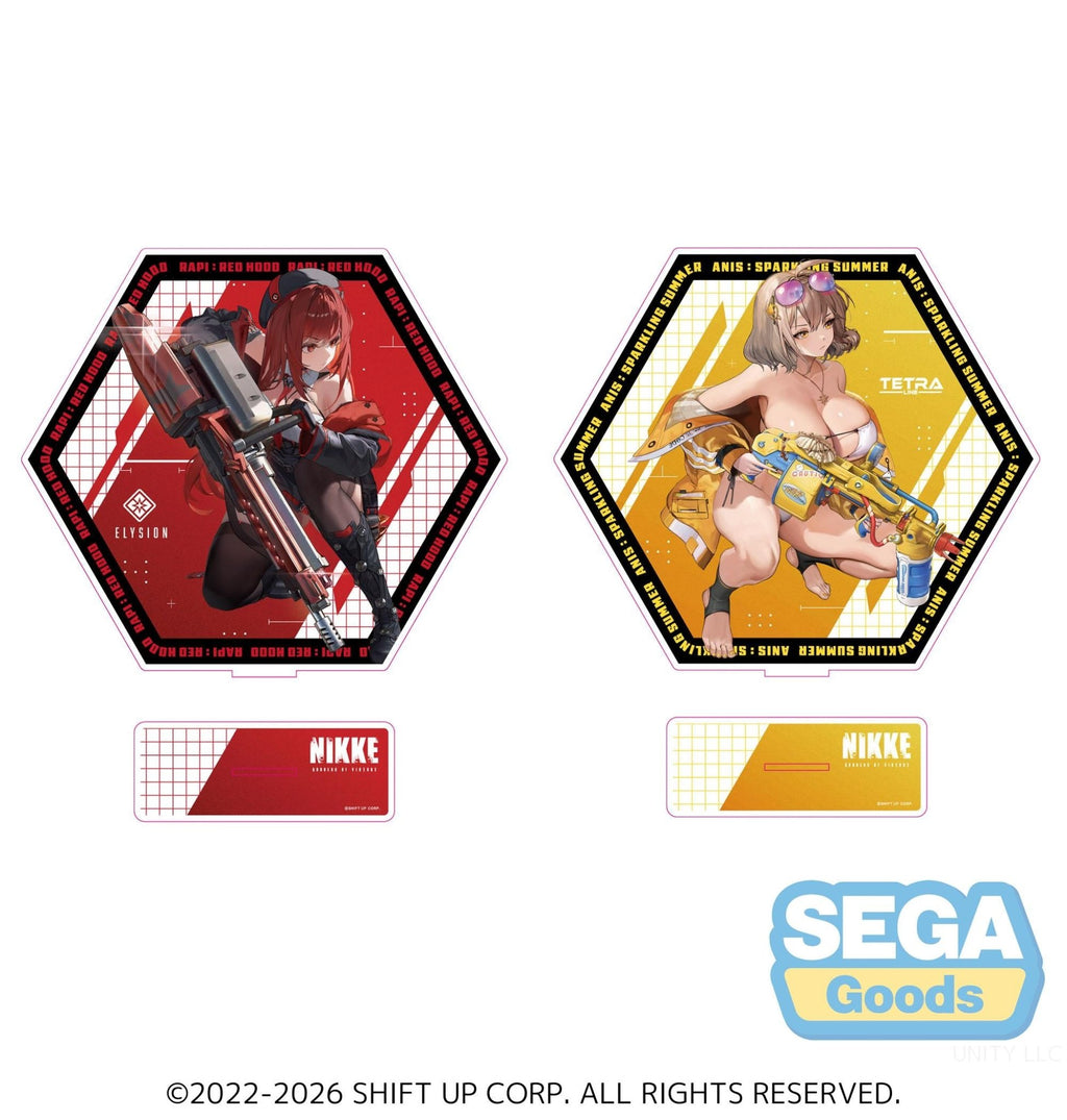 Nikke - Rapi - Double-Sided Big Acrylic Stand - The Cerulean Trove