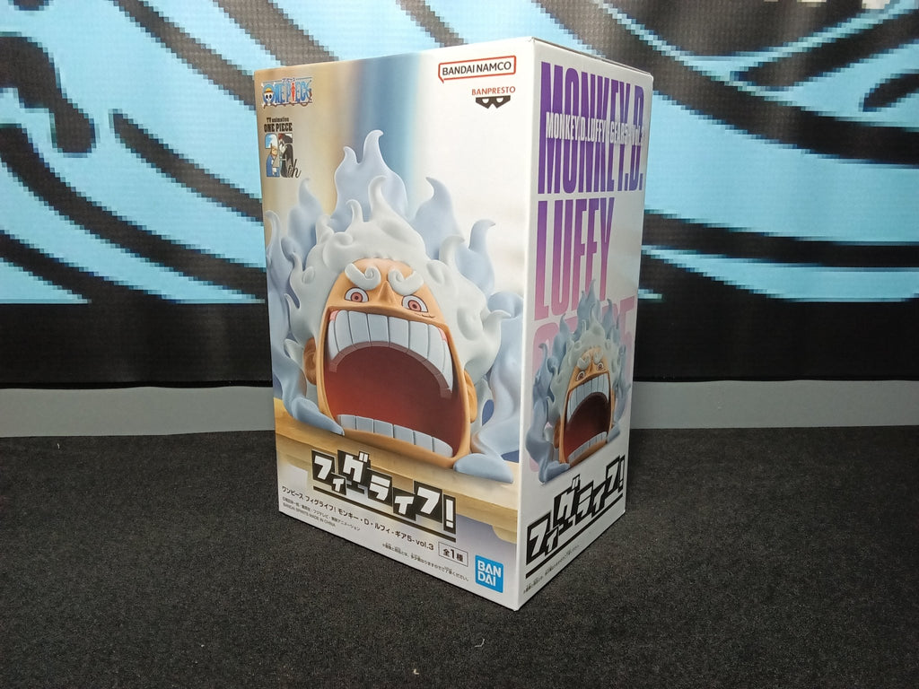 One Piece - Gear5 Luffy (vol. 3) - FigLife! Figure - The Cerulean Trove
