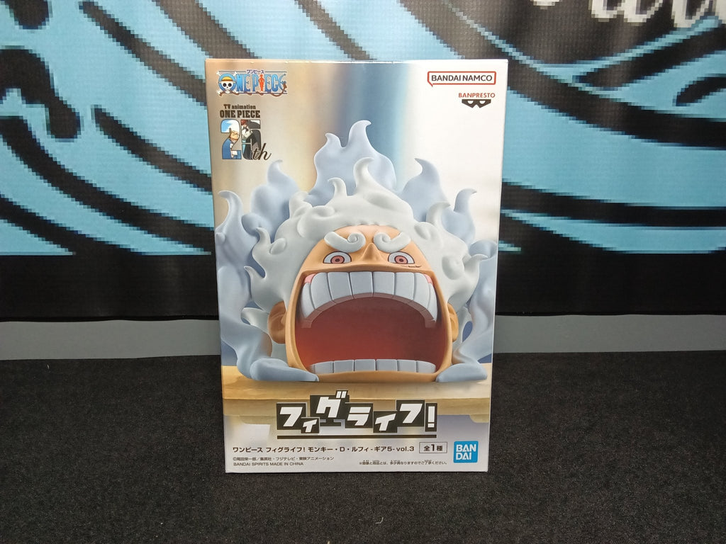 One Piece - Gear5 Luffy (vol. 3) - FigLife! Figure - The Cerulean Trove
