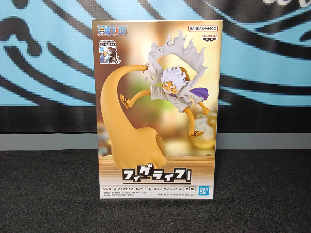 One Piece - Gear5 Luffy (vol. 4) - FigLife! Figure - The Cerulean Trove