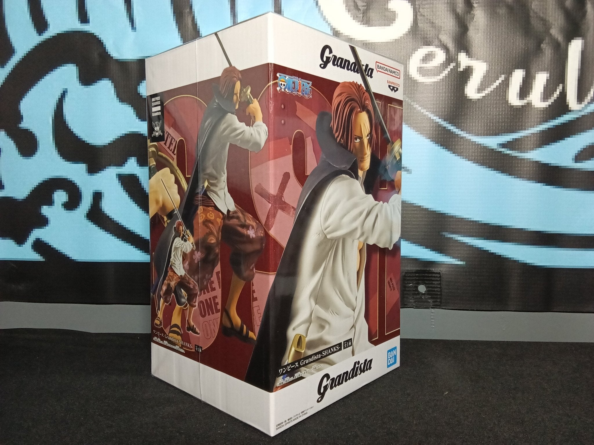 One Piece - Shanks - Grandista Figure - The Cerulean Trove