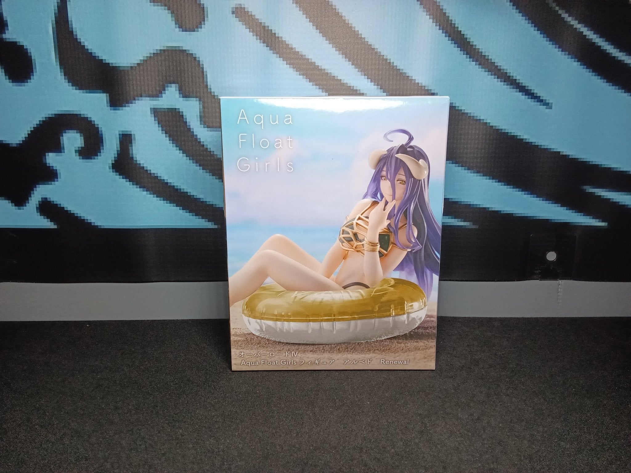 Overlord - Albedo (on float) - Aqua Float Girls Figure - The Cerulean Trove