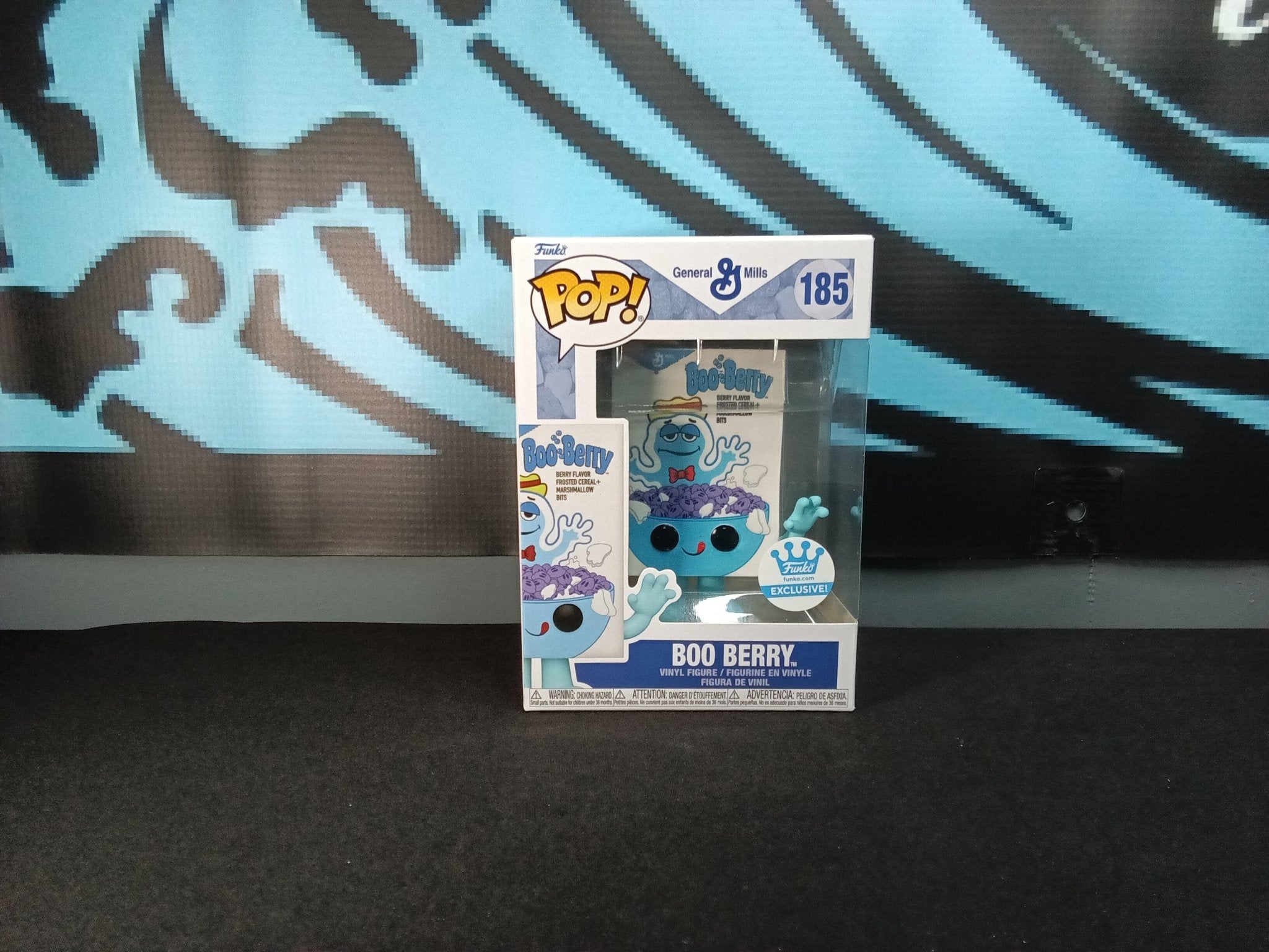 Pop Culture - Boo Berry (cereal box) - Funko Pop 185 - The Cerulean Trove