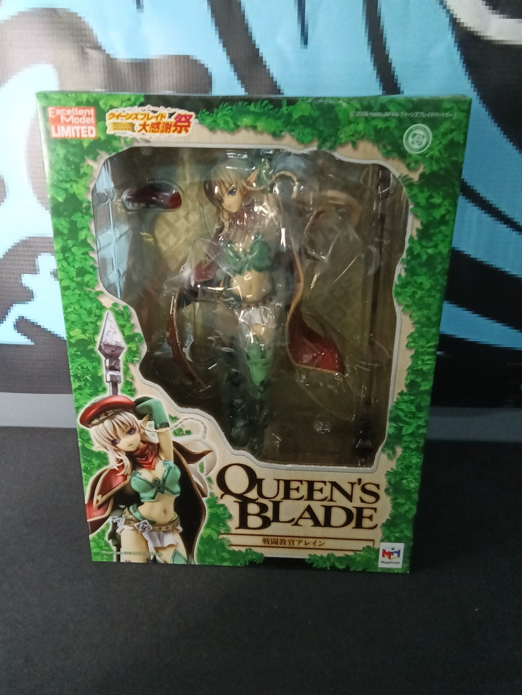 Queens Blade - Alleyne (Combat Instructor) - Megahouse Limited Figure - The Cerulean Trove