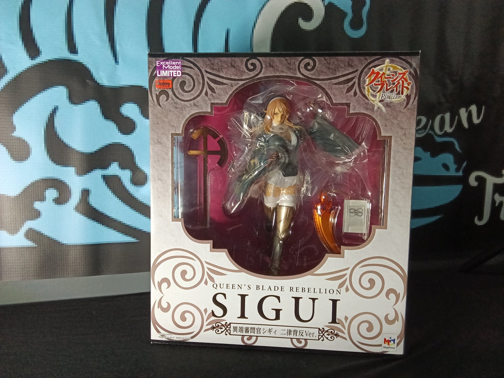 Queen's Blade - Inquisitor Shigi (Antinomian Ver.) - Megahouse Figure - The Cerulean Trove