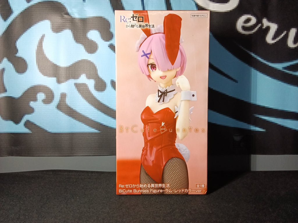 Re:Zero - Ram (Red) - BiCute Bunnies Figure - The Cerulean Trove