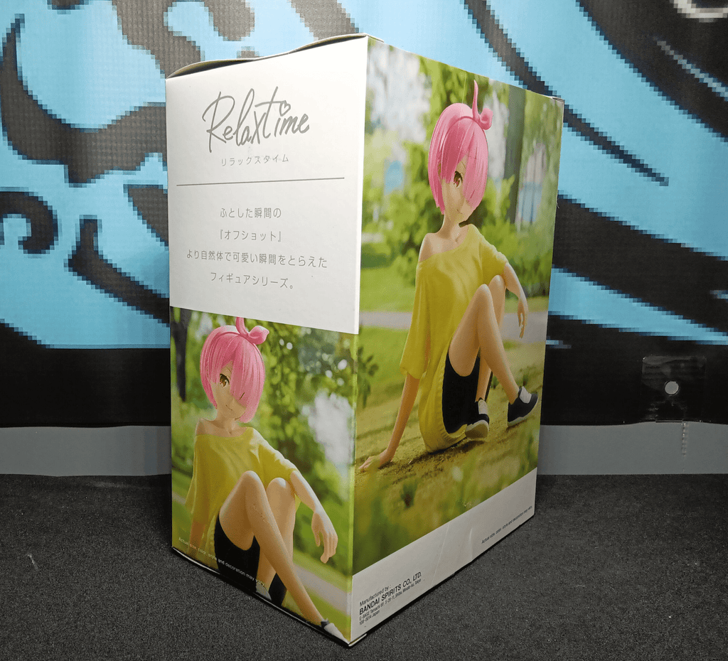 Re:Zero - Ram (Training Style ver.) - Relax Time Figure - The Cerulean Trove