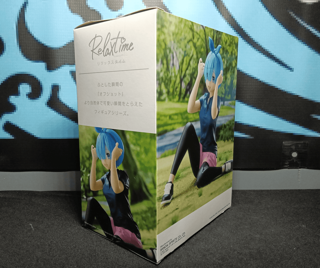 Re:Zero - Rem (Training Style ver.) - Relax Time Figure - The Cerulean Trove