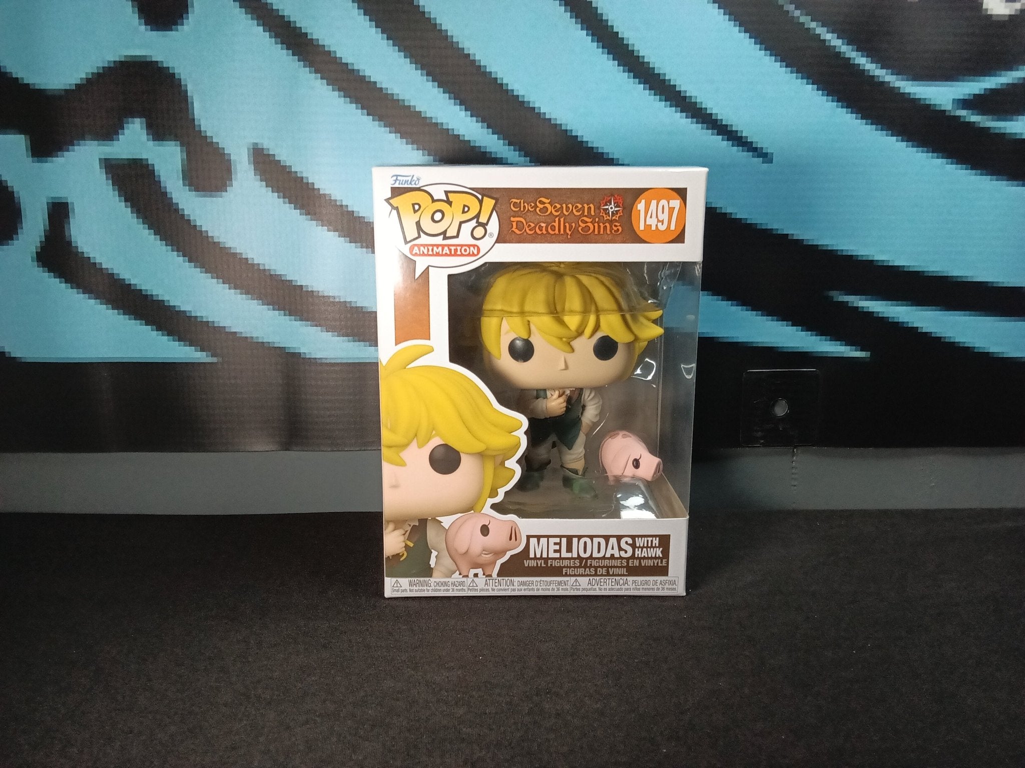 Seven Deadly Sins - Meliodas (w/ hawk) - Funko 1497 - The Cerulean Trove