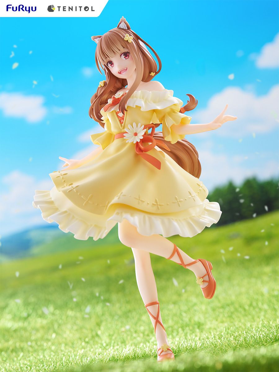 Spice and Wolf - Holo (Yellow Dress) - Tenitol Figure - The Cerulean Trove