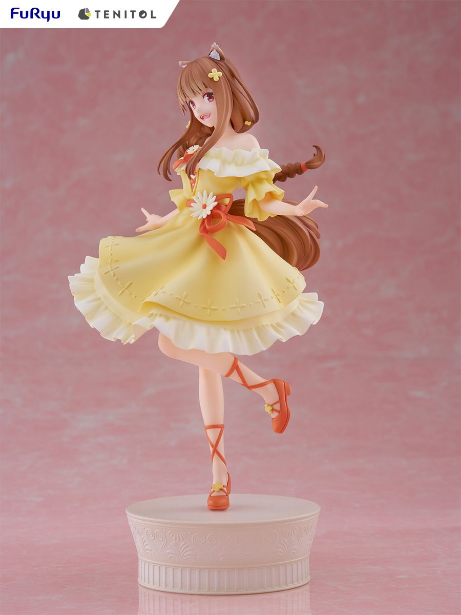 Spice and Wolf - Holo (Yellow Dress) - Tenitol Figure - The Cerulean Trove
