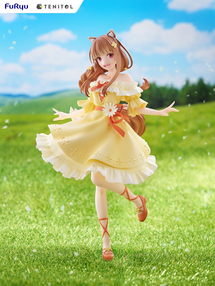 Spice and Wolf - Holo (Yellow Dress) - Tenitol Figure - The Cerulean Trove