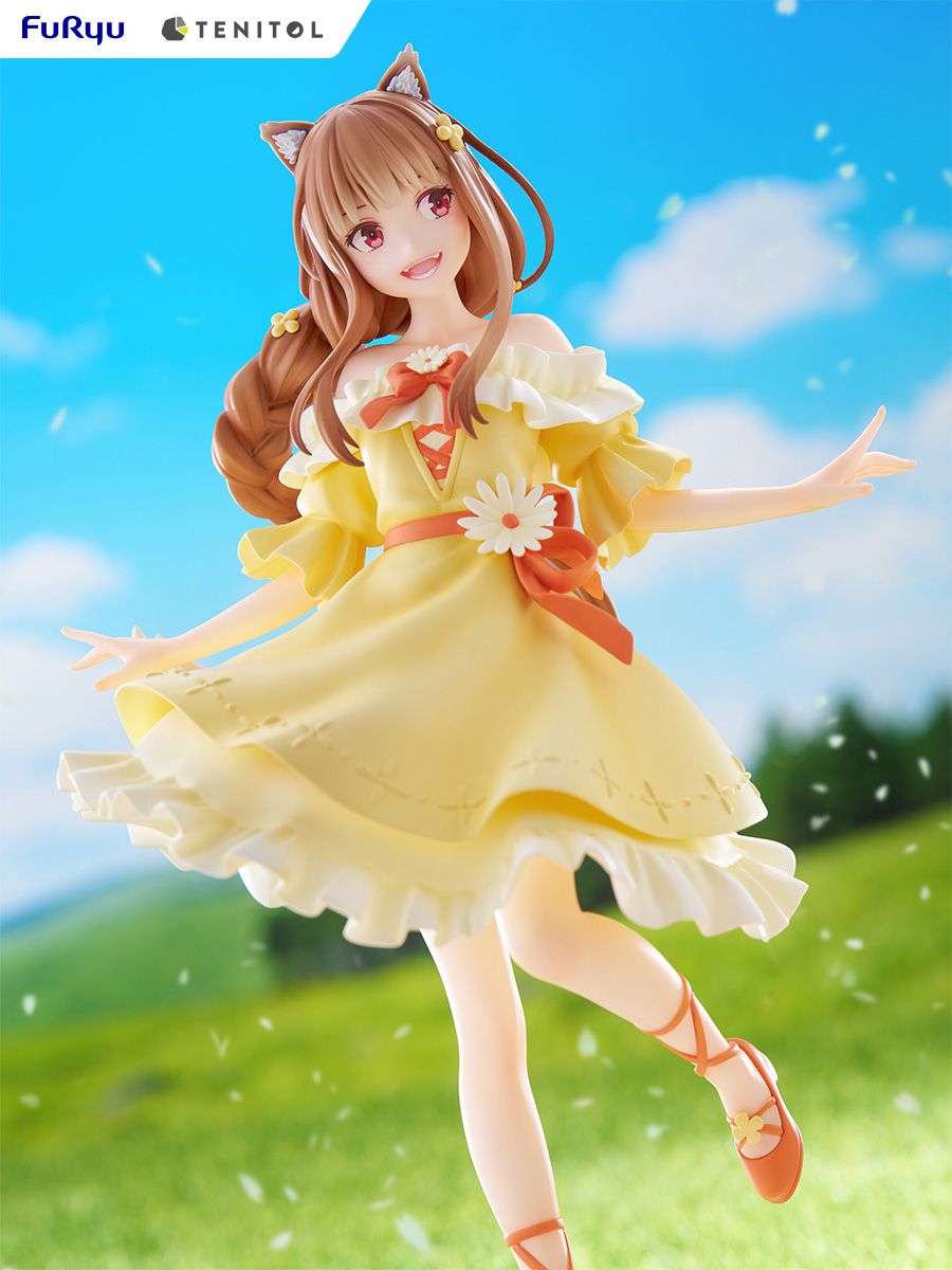 Spice and Wolf - Holo (Yellow Dress) - Tenitol Figure - The Cerulean Trove