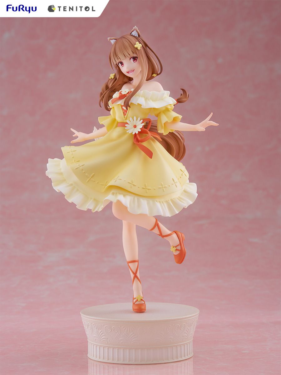 Spice and Wolf - Holo (Yellow Dress) - Tenitol Figure - The Cerulean Trove