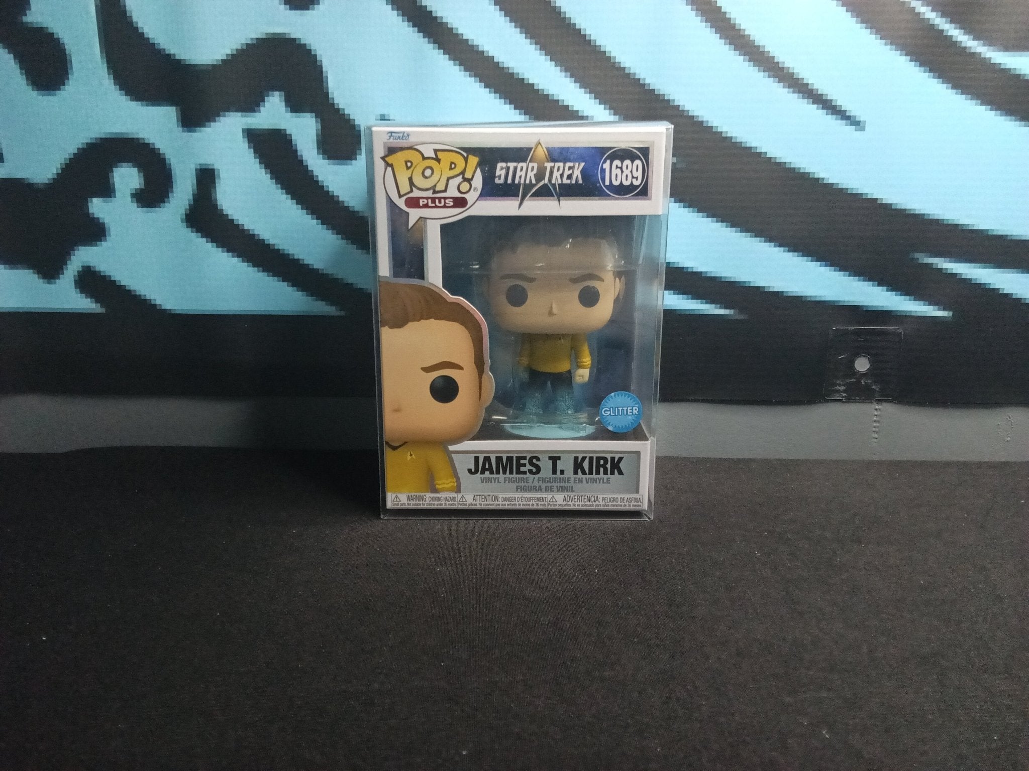 Star Trek - James T. Kirk (glitter, beam me up) - Funko 1689 - The Cerulean Trove