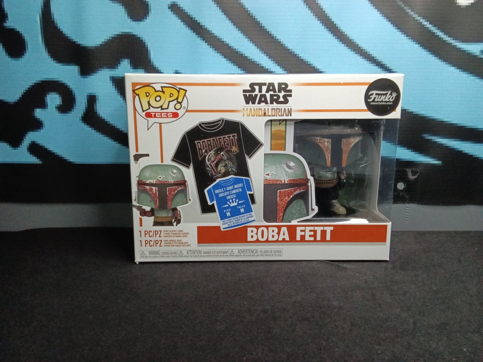 Star Wars - Boba Fett (shirt and figure) - Funko Pop Tees - The Cerulean Trove