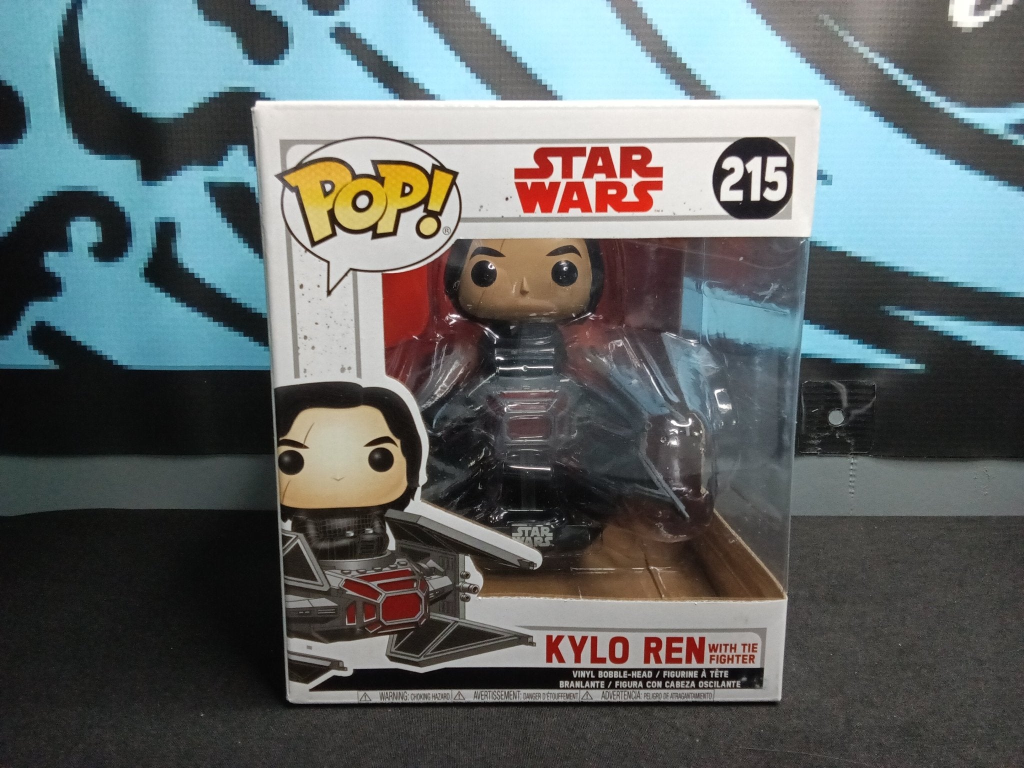 Star Wars - Kylo Ren w/ Tie Fighter - Funko Pop Rides 215 - The Cerulean Trove