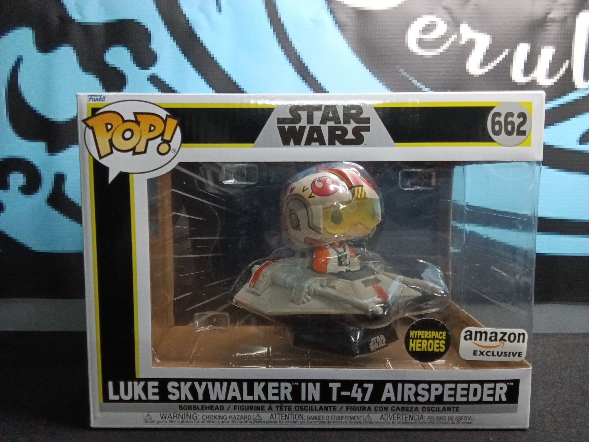 Star Wars - Luke Skywalker in Airspeeder - Funko 662 - The Cerulean Trove