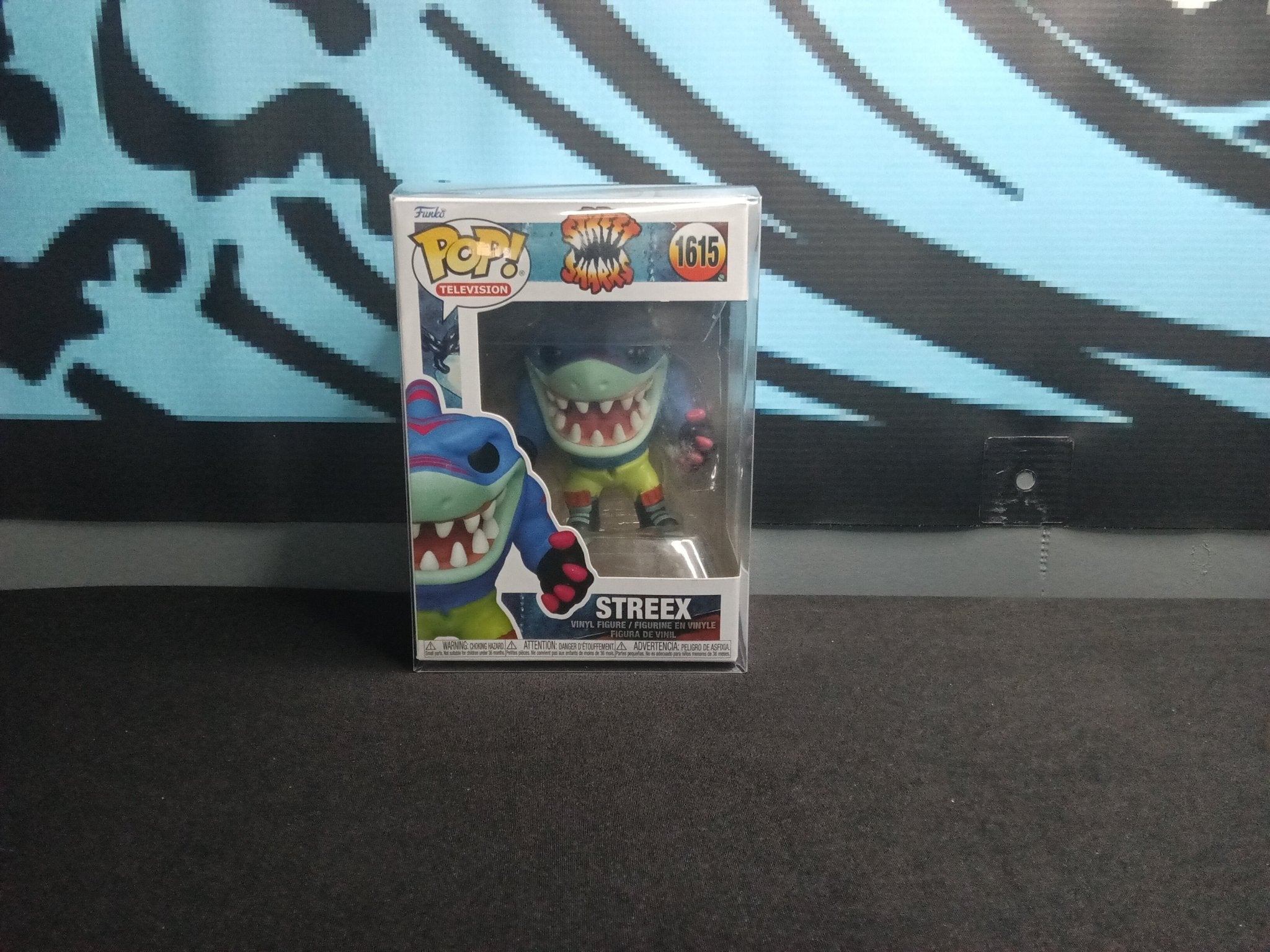 Street Sharks - Streex - Funko Pop Television 1615 - The Cerulean Trove
