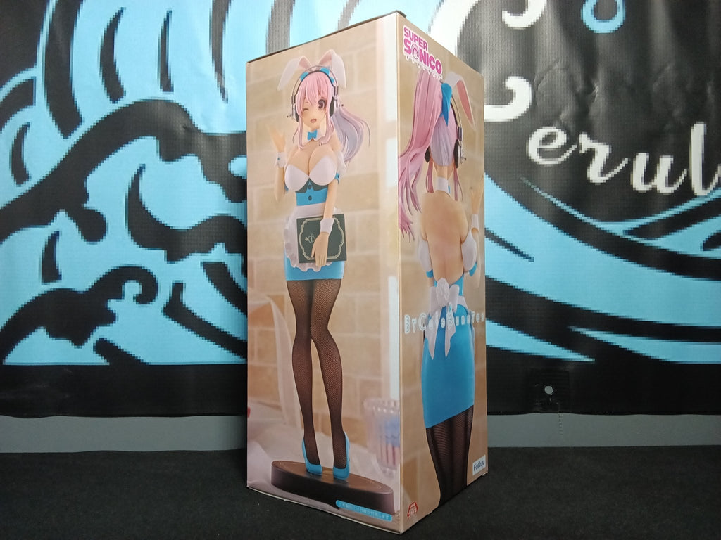 Super Sonico - Super Sonico (Light Blue Waitress) - BiCute Bunnies Figure - The Cerulean Trove