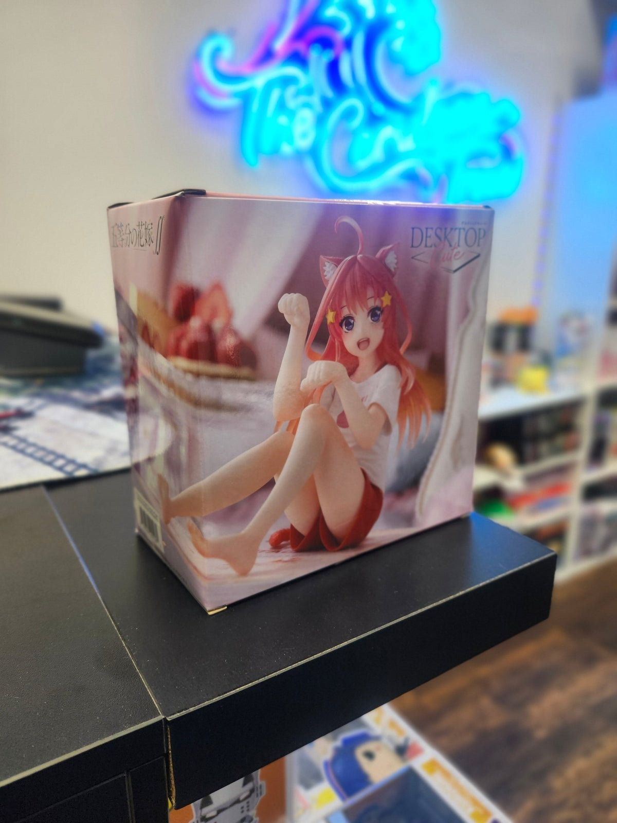 The Quintessential Quintuplets - Itsuki Nakano (Newly Written Cat Roomwear Ver.) - Desktop Cute Figure - The Cerulean Trove
