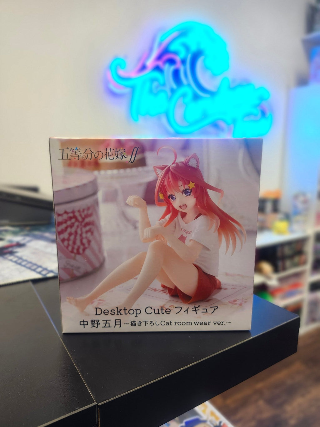 The Quintessential Quintuplets - Itsuki Nakano (Newly Written Cat Roomwear Ver.) - Desktop Cute Figure - The Cerulean Trove