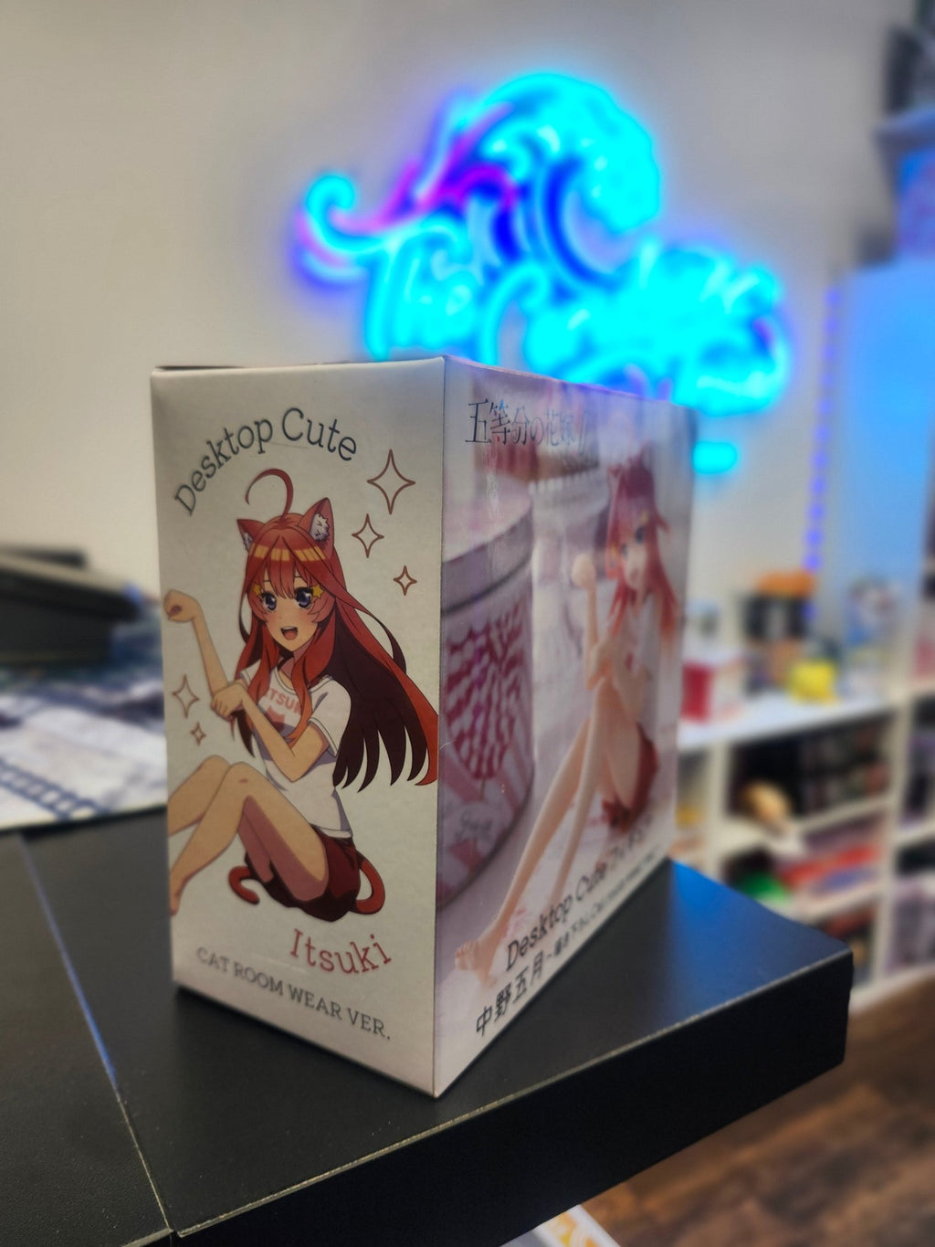 The Quintessential Quintuplets - Itsuki Nakano (Newly Written Cat Roomwear Ver.) - Desktop Cute Figure - The Cerulean Trove