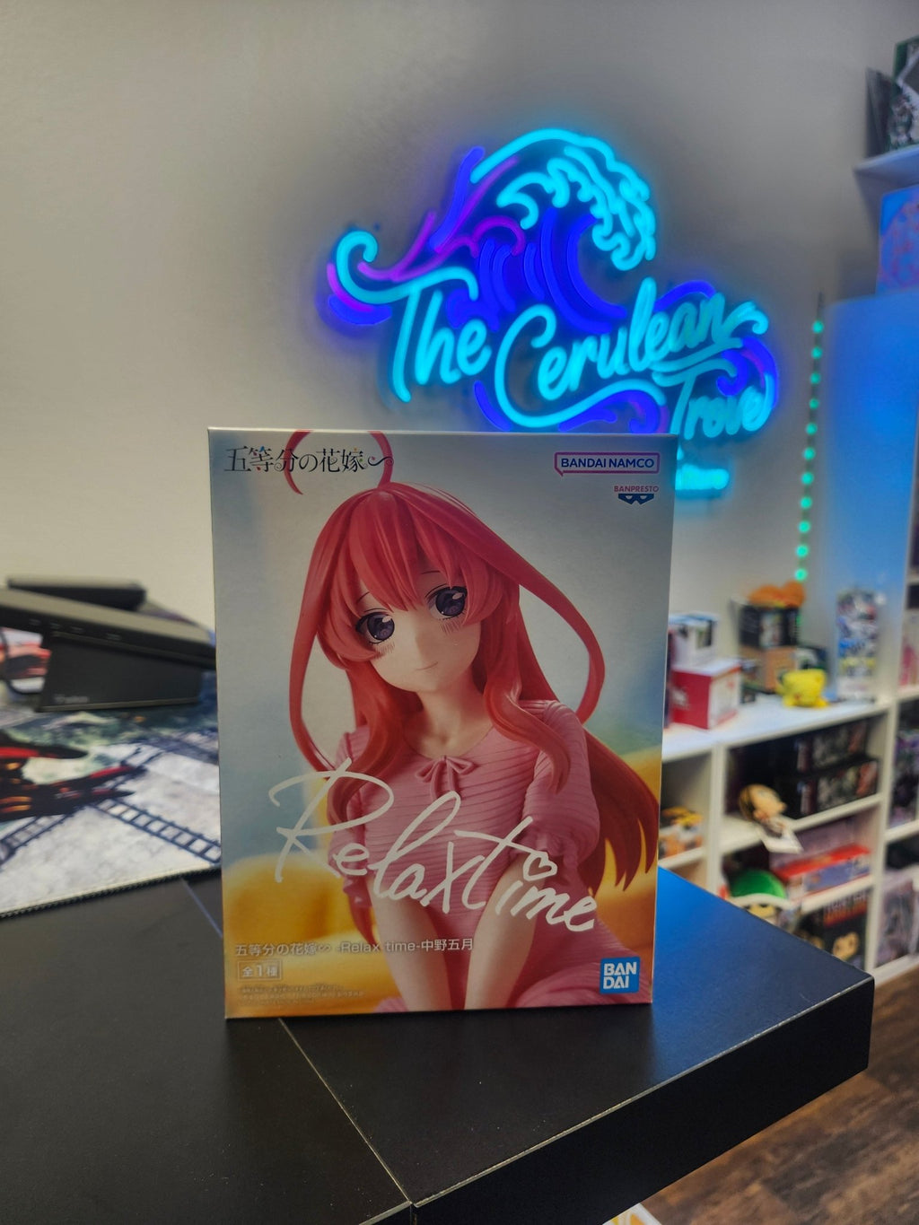 The Quintessential Quintuplets - Itsuki Nakano - Relaxtime Figure - The Cerulean Trove