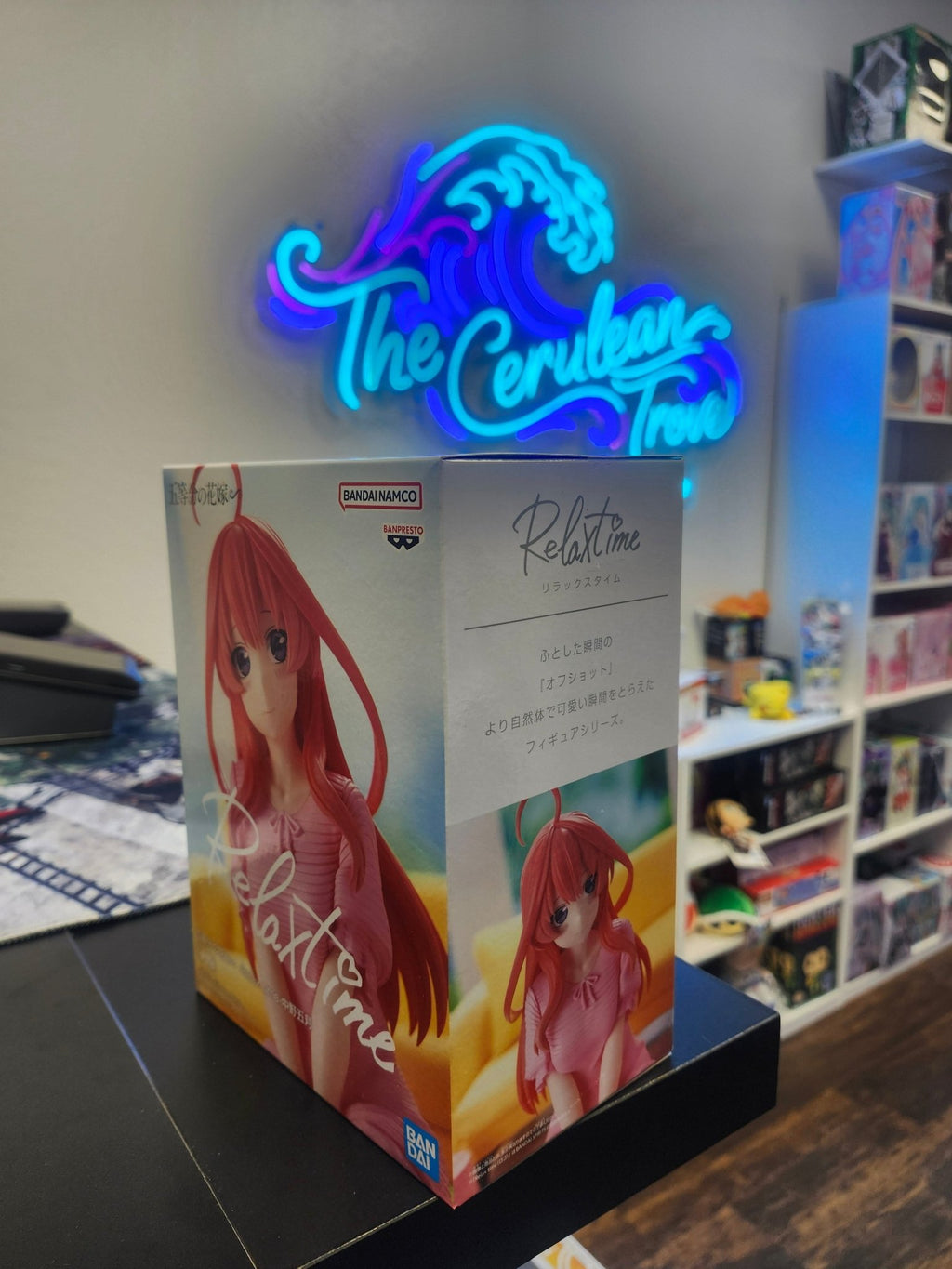 The Quintessential Quintuplets - Itsuki Nakano - Relaxtime Figure - The Cerulean Trove