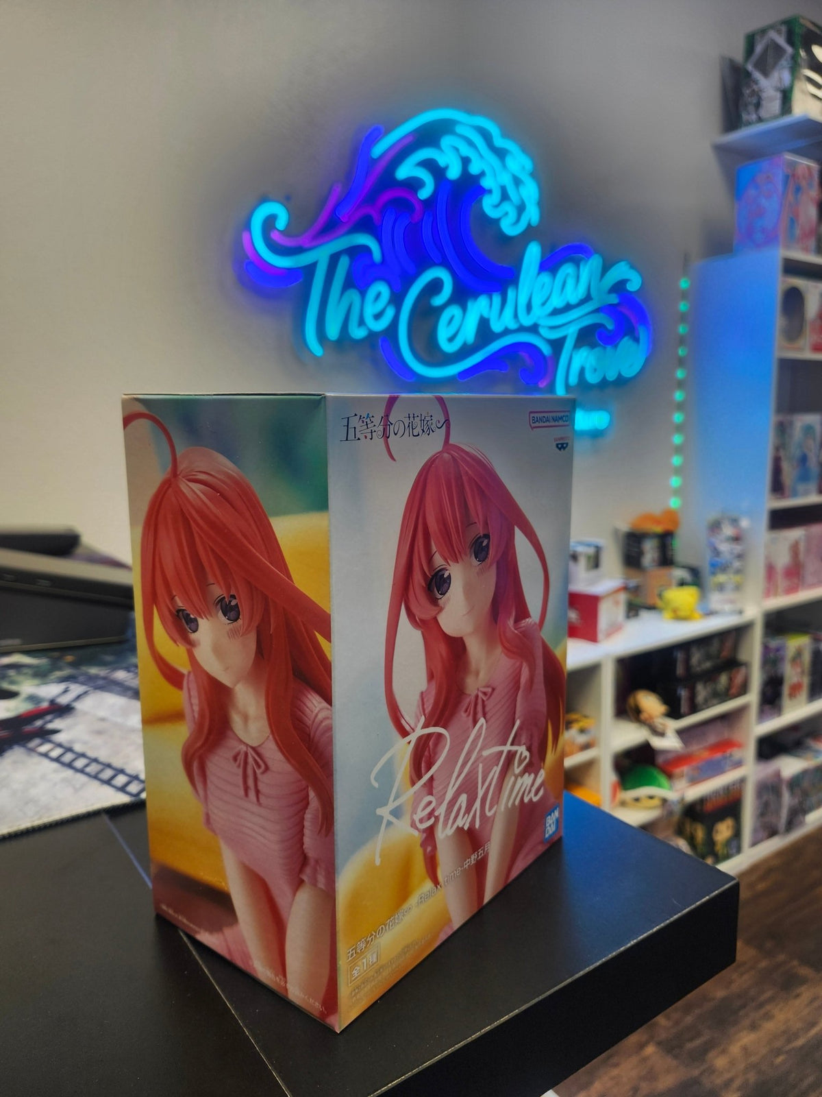 The Quintessential Quintuplets - Itsuki Nakano - Relaxtime Figure - The Cerulean Trove