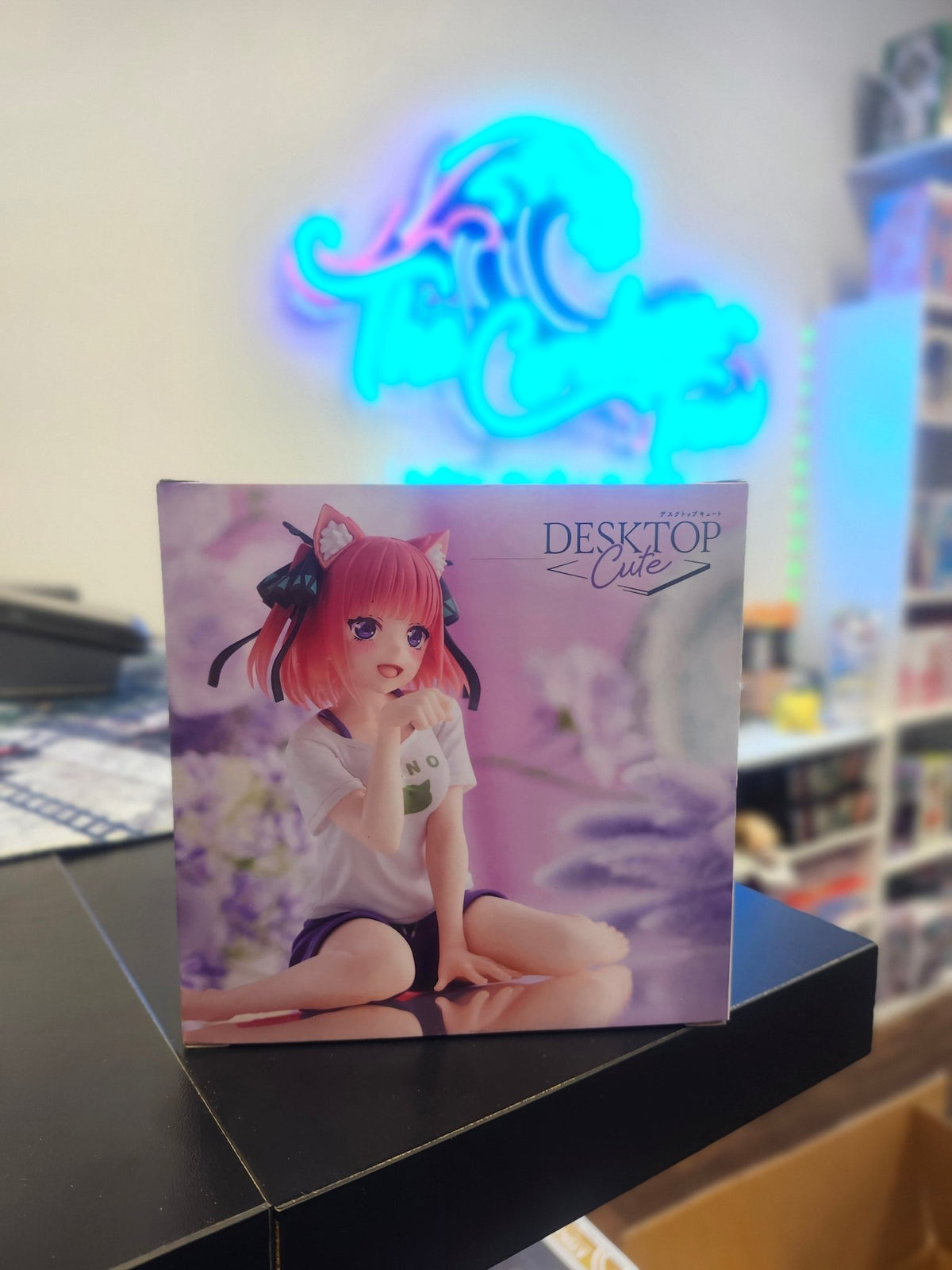 The Quintessential Quintuplets - Nino Nakano (Newly Written Cat Roomwear Ver.) - Desktop Cute Figure - The Cerulean Trove