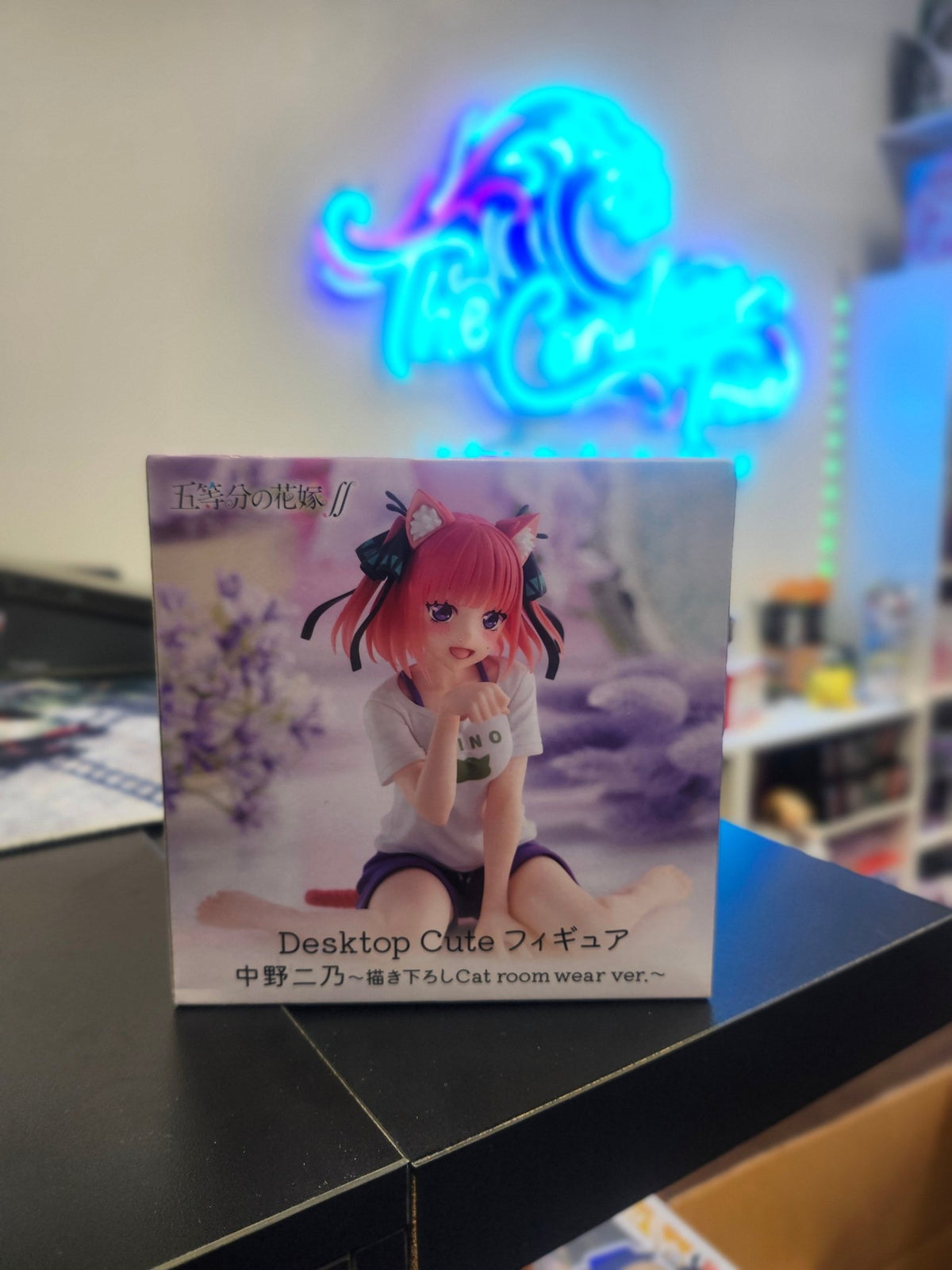 The Quintessential Quintuplets - Nino Nakano (Newly Written Cat Roomwear Ver.) - Desktop Cute Figure - The Cerulean Trove